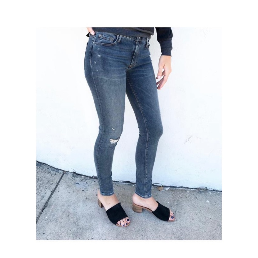 Black Orchid Jude mid rise skinny jean